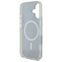 Oryginalne Etui IPHONE 16 Guess Hardcase IML 4G MagSafe (GUHMP16SH4STK) czarne