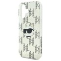 Oryginalne Etui IPHONE 16 Karl Lagerfeld Hardcase IML Choupette Head Electroplated (KLHCP16SHKLPCHT) transparentne