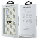 Oryginalne Etui IPHONE 16 Karl Lagerfeld Hardcase IML Karl Head Electroplated (KLHCP16SHKLPKHT) transparentne