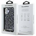 Oryginalne Etui IPHONE 16 Karl Lagerfeld Zebra With Cord (KLHCP16SHZBPKCCU) fioletowe