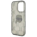 Oryginalne Etui IPHONE 16 PRO Karl Lagerfeld Hardcase IML Karl Head Electroplated (KLHCP16LHKLPKHK) czarne