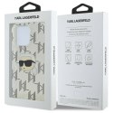 Oryginalne Etui IPHONE 16 PRO Karl Lagerfeld Hardcase IML Karl Head Electroplated (KLHCP16LHKLPKHT) transparentne