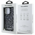 Oryginalne Etui IPHONE 16 PRO MAX Karl Lagerfeld Zebra With Cord (KLHCP16XHZBPKCCU) fioletowe