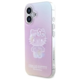 Oryginalne Etui IPHONE 16 Hello Kitty Hardcase IML 50TH Anniversary MagSafe (HKHMP16SH50AP) różowe