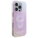 Oryginalne Etui IPHONE 16 PRO Hello Kitty Hardcase IML 50TH Anniversary MagSafe (HKHMP16LH50AP) różowe