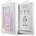 Oryginalne Etui IPHONE 16 PRO Hello Kitty Hardcase IML 50TH Anniversary MagSafe (HKHMP16LH50AP) różowe