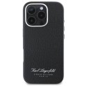 Oryginalne Etui IPHONE 16 PRO Karl Lagerfeld Hardcase Hotel RSG (KLHCP16LPGWCMKHK) czarne