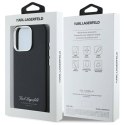 Oryginalne Etui IPHONE 16 PRO Karl Lagerfeld Hardcase Hotel RSG (KLHCP16LPGWCMKHK) czarne