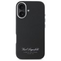 Oryginalne Etui IPHONE 16 PRO Karl Lagerfeld Hardcase Hotel RSG (KLHCP16SPGWCMKHK) czarne