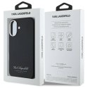 Oryginalne Etui IPHONE 16 PRO Karl Lagerfeld Hardcase Hotel RSG (KLHCP16SPGWCMKHK) czarne