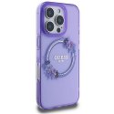 Oryginalne Etui IPHONE 16 PRO MAX Guess Hardcase IML Flowers Wreath MagSafe (GUHMP16XHFWFCU)