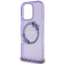 Oryginalne Etui IPHONE 16 PRO MAX Guess Hardcase IML Flowers Wreath MagSafe (GUHMP16XHFWFCU)