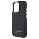 Oryginalne Etui IPHONE 16 PRO MAX Karl Lagerfeld Hardcase Hotel RSG (KLHCP16XPGWCMKHK) czarne