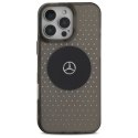 Oryginalne Etui IPHONE 16 PRO Mercedes Hardcase MB Case Star Pattern (MEHMP16L23HCPK) czarne