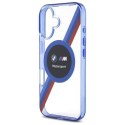 Oryginalne Etui IPHONE 16 BMW Hardcase Motosport IML Circle MagSafe (BMHMP16S23HTPUT) transparentne