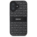 Oryginalne Etui IPHONE 16 DKNY Hardcase Texture Pattern Tonal Stripe (DKHCP16SPRTHSLK) czarne