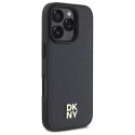 Oryginalne Etui IPHONE 16 PRO DKNY Hardcase Repeat Pattern Stack Logo MagSafe (DKHMP16LPSHRPSK) czarne