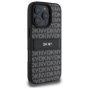 Oryginalne Etui IPHONE 16 PRO DKNY Hardcase Texture Pattern Tonal Stripe (DKHCP16LPRTHSLK) czarne