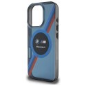 Oryginalne Etui IPHONE 16 PRO MAX BMW Hardcase Motosport IML Circle MagSafe (BMHMP16X23HTPUV) granatowe