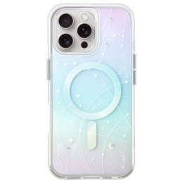 Etui IPHONE 16 PRO MAX UNIQ Coehl Celest Magnetic Charging Opal transparentne