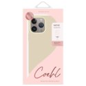 Etui IPHONE 16 PRO UNIQ Coehl Muse Magnetic Charging kremowe