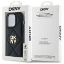 Oryginalne Etui IPHONE 14 PRO DKNY Quilted Stack Logo (DKHCP14LPQDSLK) czarne