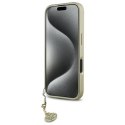 Oryginalne Etui IPHONE 16 Guess Hardcase 4G Charms Collection (GUHCP16SGF4GGR) czarne