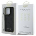 Oryginalne Etui IPHONE 16 PRO Guess Hardcase 4G Charms Collection (GUHCP16LGF4GGR) czarne