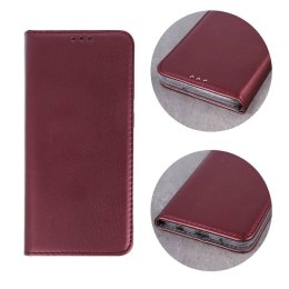 Etui OPPO A60 4G Portfel z Klapką Skóra Ekologiczna Kabura Magnet Book burgundowe