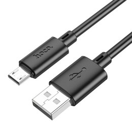 Kabel HOCO X88 Micro USB 3.1A 1m czarny