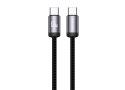 Kabel Jellico B27 USB-C - USB-C PD 60W 1m Czarny