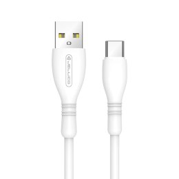 Kabel Jellico B9 USB-C 3.1A 1m Biały