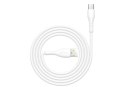 Kabel Jellico B9 USB-C 3.1A 1m Biały