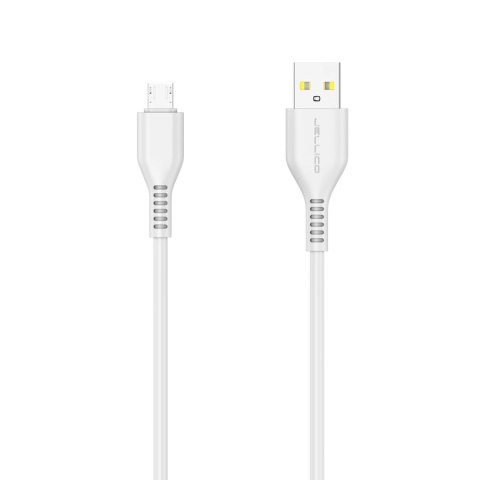 Kabel Jellico KDS-32 Micro USB 3.1A 2m Biały