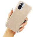 Etui XIAOMI REDMI NOTE 10 PRO Brokat Glitter złote