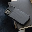 Etui IPHONE 16 PLUS Pancerne Shockproof Nexeri Carbon Fiber czarne