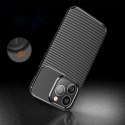 Etui IPHONE 16 PLUS Pancerne Shockproof Nexeri Carbon Fiber czarne