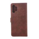 Etui MOTOROLA EDGE 40 NEO Smart Velvet Case Skóra Ekologiczna brązowe