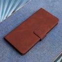 Etui MOTOROLA EDGE 40 NEO Smart Velvet Case Skóra Ekologiczna brązowe