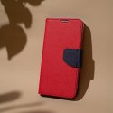 Etui SAMSUNG GALAXY S23 Fancy Case Portfel z Klapką czerwono-granatowe