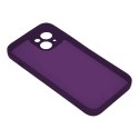 Etui SAMSUNG GALAXY S23 Silicone Case Elastyczne Silikonowe śliwkowe