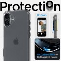 Etui IPHONE 16 Spigen Ultra Hybrid Clear transparentne