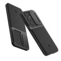 Etui SAMSUNG GALAXY S24 FE Spigen Optik Armor czarne