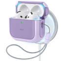 Etui APPLE AIRPODS 4 ESR Orbit Halolock MagSafe fioletowe