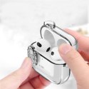 Etui APPLE AIRPODS 4 Tech-Protect Slim Hook Clear transparentne