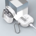 Etui APPLE AIRPODS 4 Tech-Protect Slim Hook białe