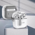 Etui APPLE AIRPODS 4 Tech-Protect Slim Hook białe