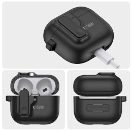 Etui APPLE AIRPODS 4 Tech-Protect Slim Hook czarne