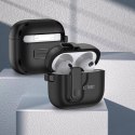 Etui APPLE AIRPODS 4 Tech-Protect Slim Hook czarne