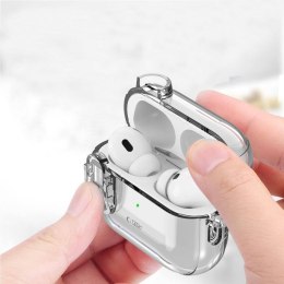 Etui APPLE AIRPODS PRO 1 / 2 Tech-Protect Slim Hook Clear transparentne